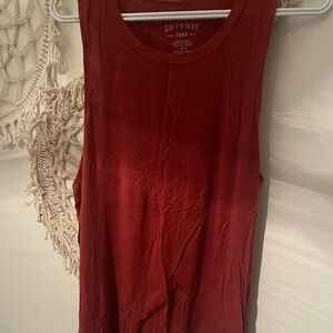 Women's Red Tank Top